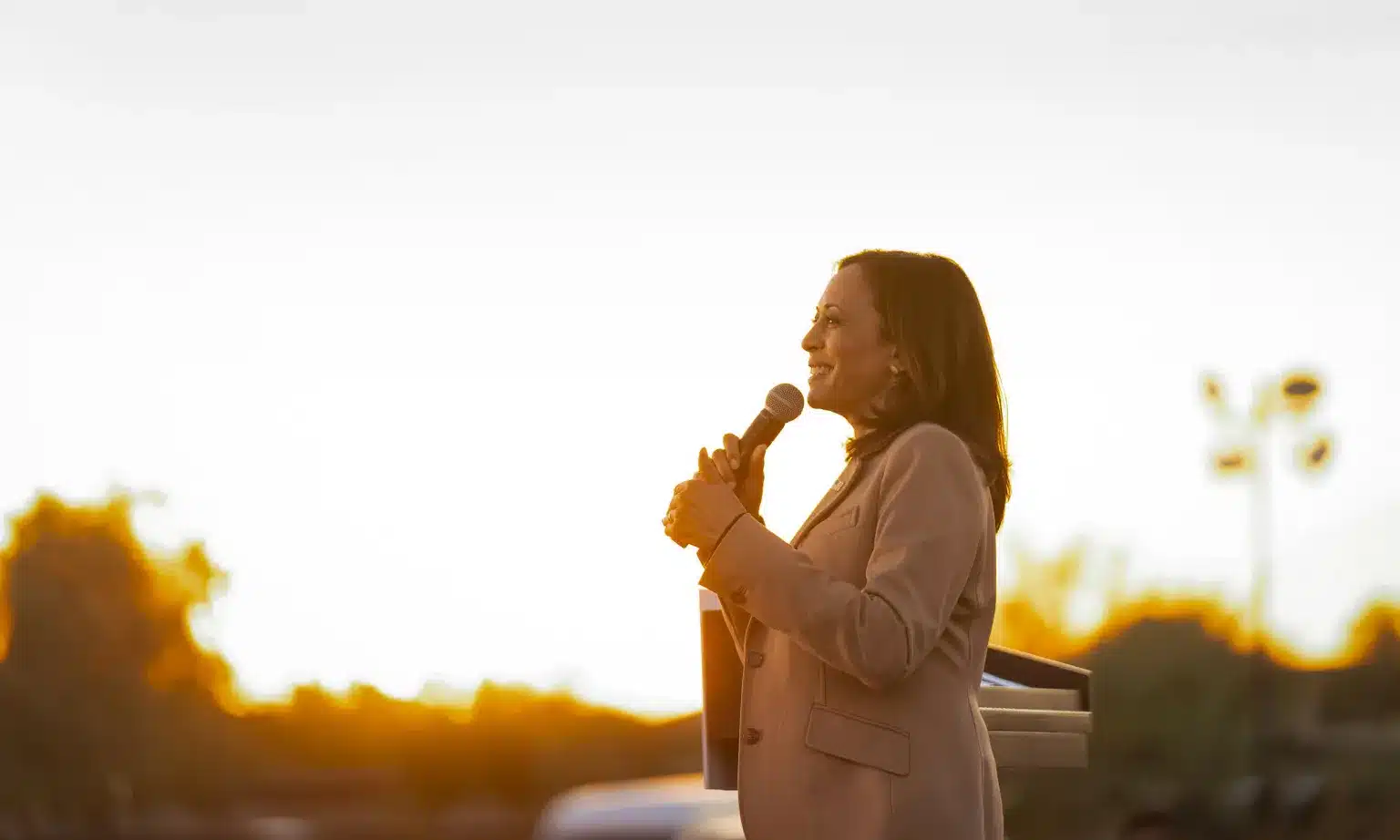 Kamala Harris speaking at an event. Photo credit: https://www.whitehouse.gov/administration/vice-president-harris/